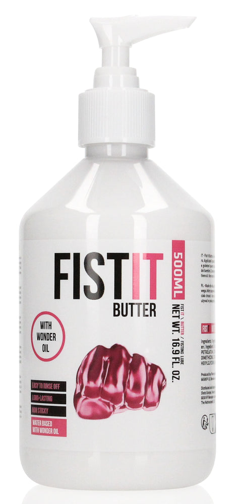 Crème Fist It Butter - Pompe 500ml - Fist It - Fist Anal