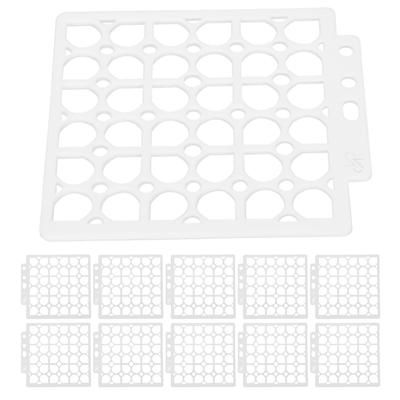 10 Pezzi Stencil Mandala per Pittura Disegno Riutilizzabili Fai da Te Stampo per Creazione Forniture Arte Artigianato