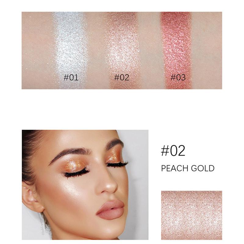 Konturovací pudr s vysokým leskem Konturovací pudr Třpytivý pudrový pudr na make-up