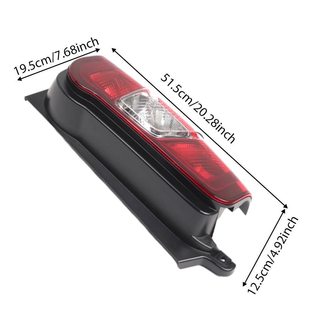 Car Rear Tail Light Cover Without Bulb For Citroen Berlingo Peugeot Partner Vauxhall Combo 2019-2024 9819235880 9820554880