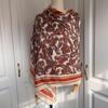 New Soft Scarf Windproof Head Wrap Shawl Bohemia Style Solid Color Sunscreen Headscarf Outdoor
