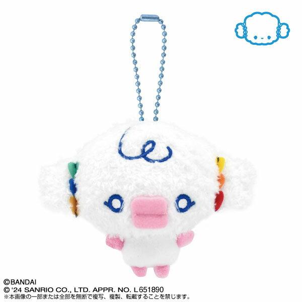 Sanrio Characters Tamagotchi Puri Nui Mascot Kogimyun U-Pacchi Plush Toy Photography Keychain Included Ball Chain Pretty
