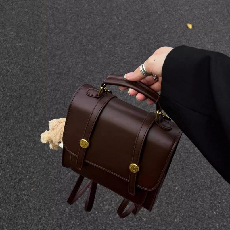 Damen Rucksack mit großem Fassungsvermögen im japanischen und koreanischen Schuluniformstil - Vielseitige Handtasche für Arbeit und Pendeln mit kostenlosem Versand