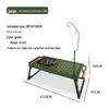Outdoor IGT Folding Camping Picnic Table with Detachable BBQ Grill