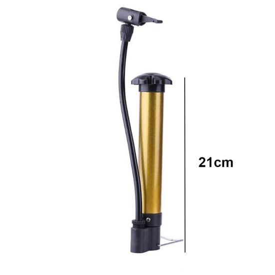 Portable High Pressure Bycycle Tire Basketball Football Manual Air Pump Inflator