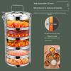 Jingzhifeng Multi-layer Stainless Steel Insulated Lunch Box