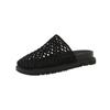 Fashion Mesh Weave Women Flats Mules Shoes Summer Platform Slippers Designer Slingback Sandals 2025 New Trends Casual Flip Flops Zapatos