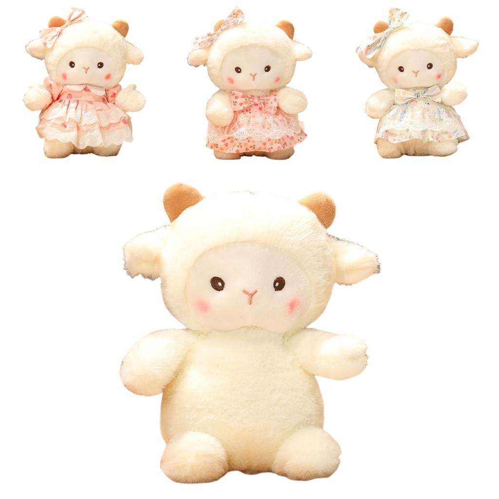 Niedliches Neues Ins Schaf Plüschtier für Mädchen Weiche und Kuschelige Tier Stoffpuppe