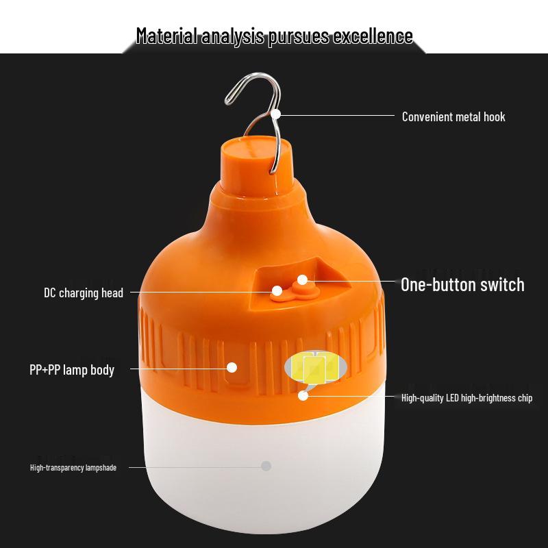 Super Bright LED Emergency & Camping Light with Mobile Charging