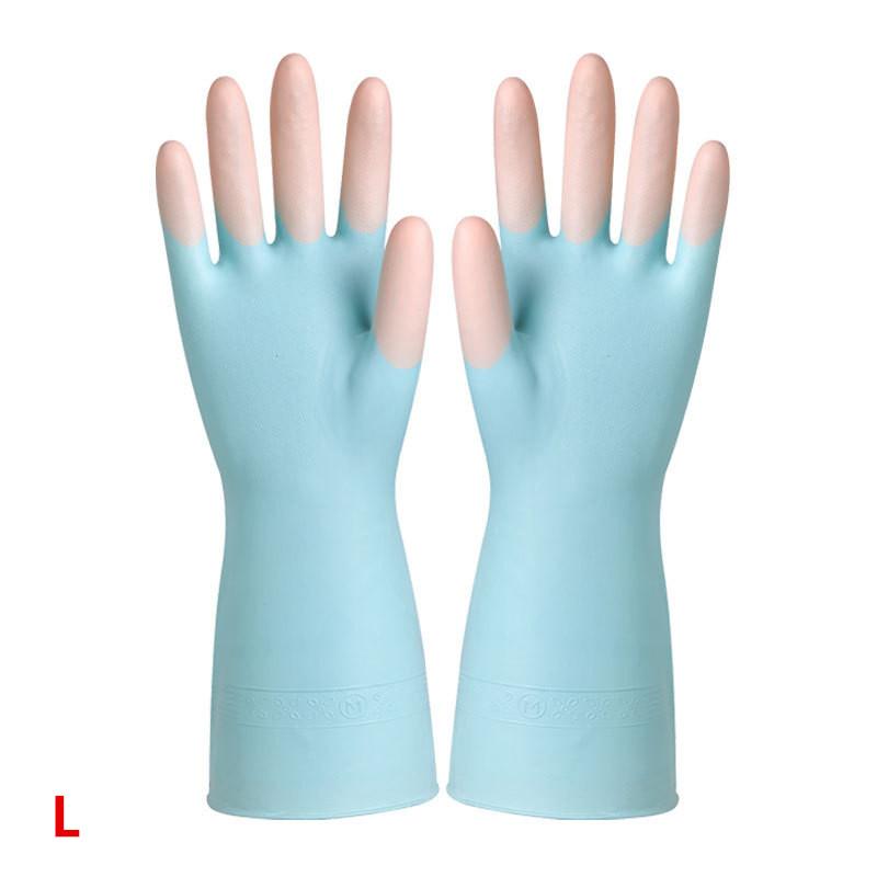 Guanti per Lavare i Piatti in Silicone Pulizia Cucina Antiscivolo Comodi Lunghi Riutilizzabili Durevoli per la Casa