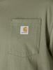 Carhartt Loose Fit Heavyweight Pocket Dusty Large Men's Short-Sleeve T-Shirt, Olive,