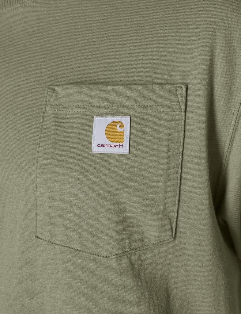 Carhartt Loose Fit Heavyweight Pocket Dusty Large Men's Short-Sleeve T-Shirt, Olive,