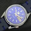 AUTOMATIC VINTAGE SEIKO 5 REFURBISHED JAPAN MENS BLUE COLOR DIAL WATCH a440576-9 Sk-a440576-1