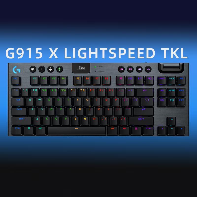 

Logitech G915 TKL LIGHTSPEED Wireless RGB Mechanical Gaming Keyboard