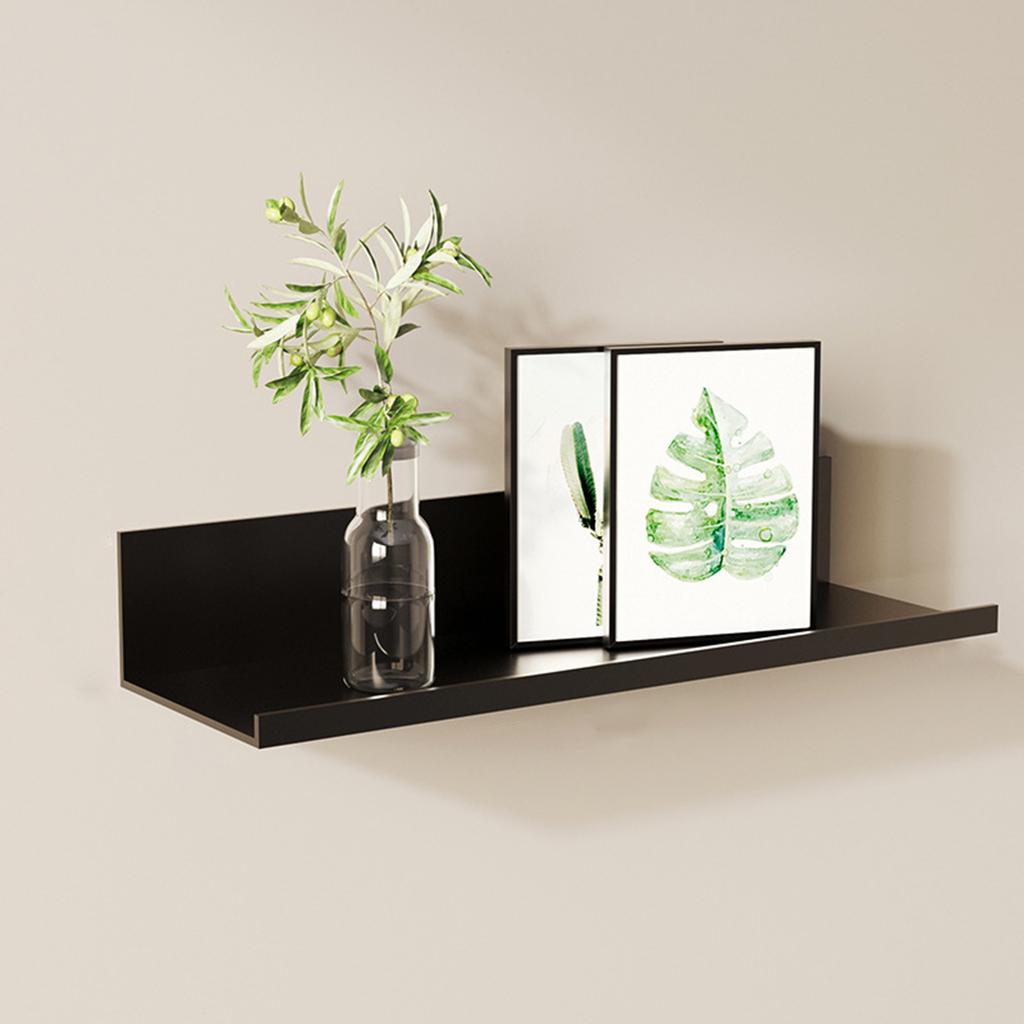 Flytande Hyllor Väggmonterad Självhäftande Förvaringshylla Bildvisningshylla för Badrum Kök Kontor Barnrum Hem