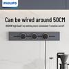 Philips Aufputz-Bewegliche Schienensteckdosenleiste CN-Stecker (Adapter enthalten)
