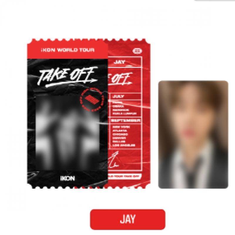 Icon   06 Ticket Holder Set 2023 Ikon World Tour Take Off