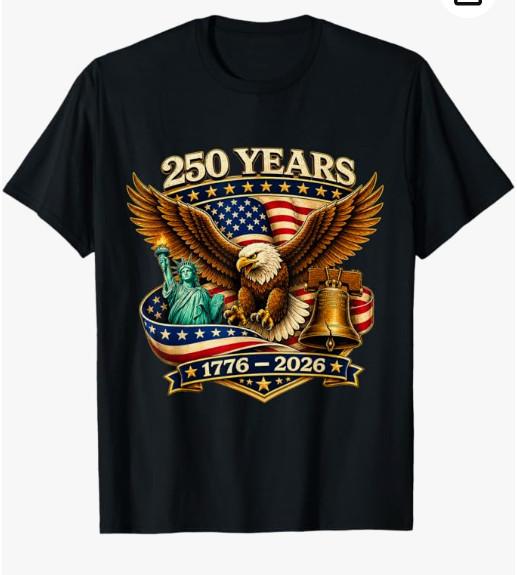 250 Anniversary USA Men Women 250 Years 250th Anniversary T-Shirt