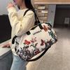 New Portable Mommy Bag, Messenger Travel Bag, Light and Large-capacity Going Out Storage, Duffel Bag, Printed Maternity Bag.