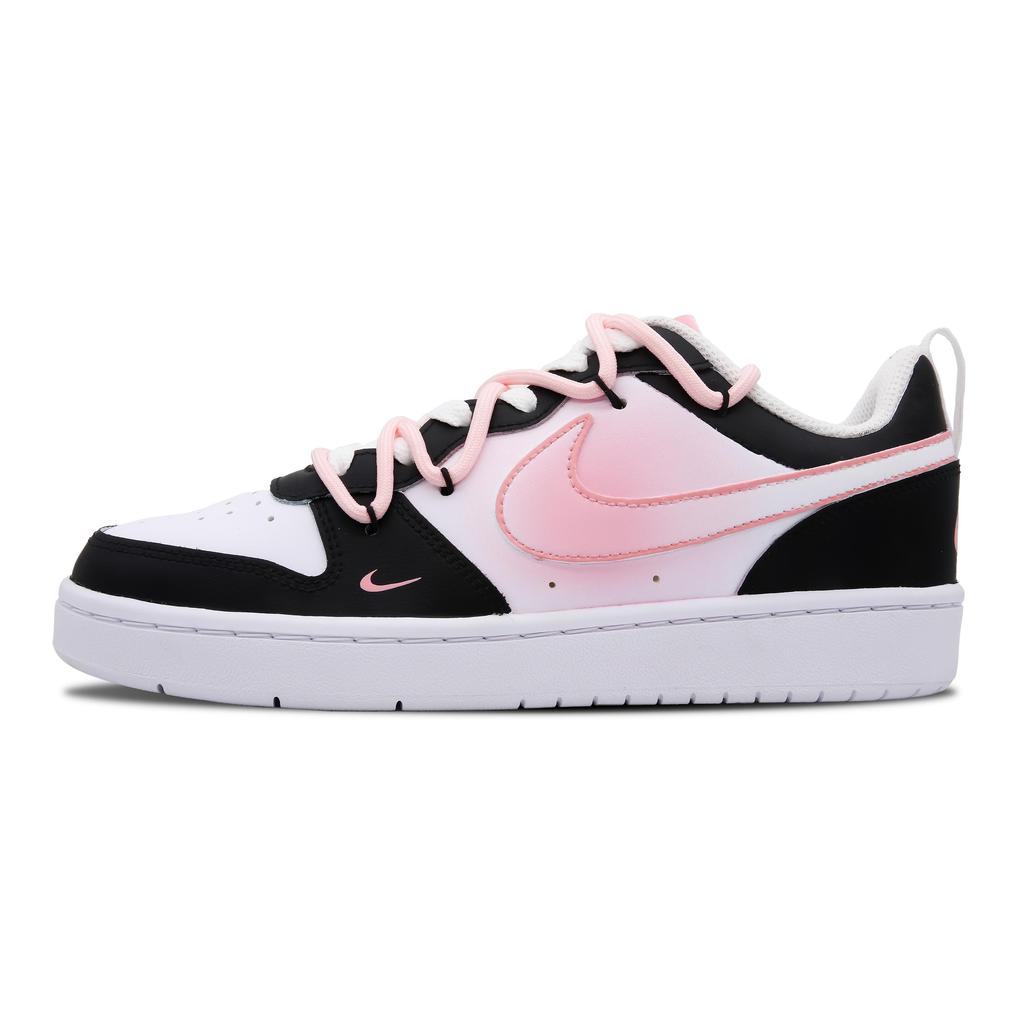 Nike Court Borough Low top Skateboard Shoes GS Black BQ5448-100(Team60-)