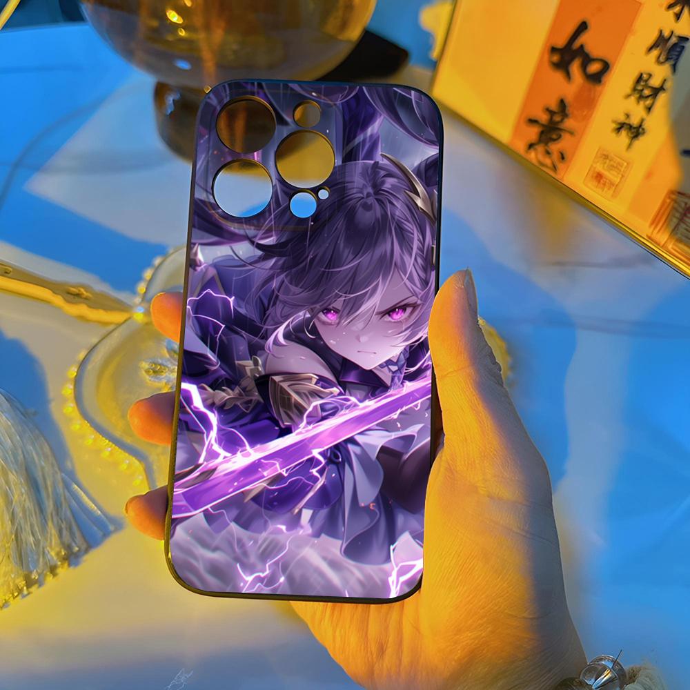 

Genshin Impact Keqing Phone Case Funda For Iphone 14 13 17 16 11 15ProMax 12 Pro Max Mini Xr Xs X 7 Plus Covers iPhone 16 Pro