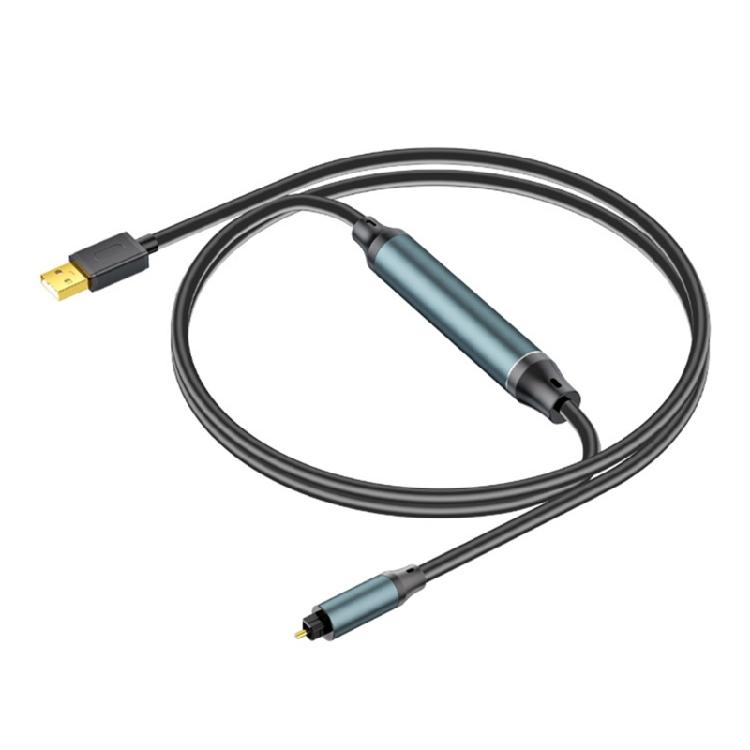 

24Bit Fiber Optical Digital Sound Cable USB To SPDIF Converter Transmission Adapter For Computer Laptop Accessories 1