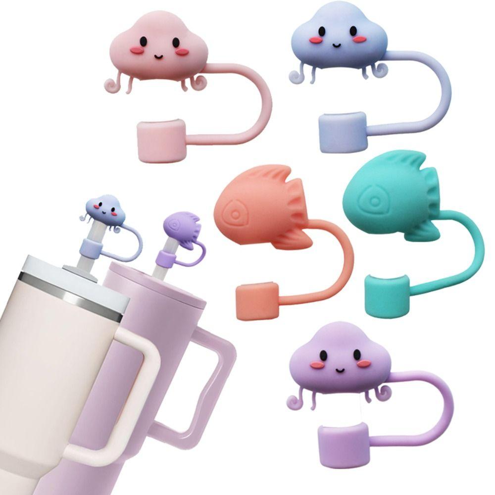 Staubdichte Stöpsel Schutz Silikon Strohhalmabdeckungen für Stanley/Tumbler Becher für 10mm Strohhalme