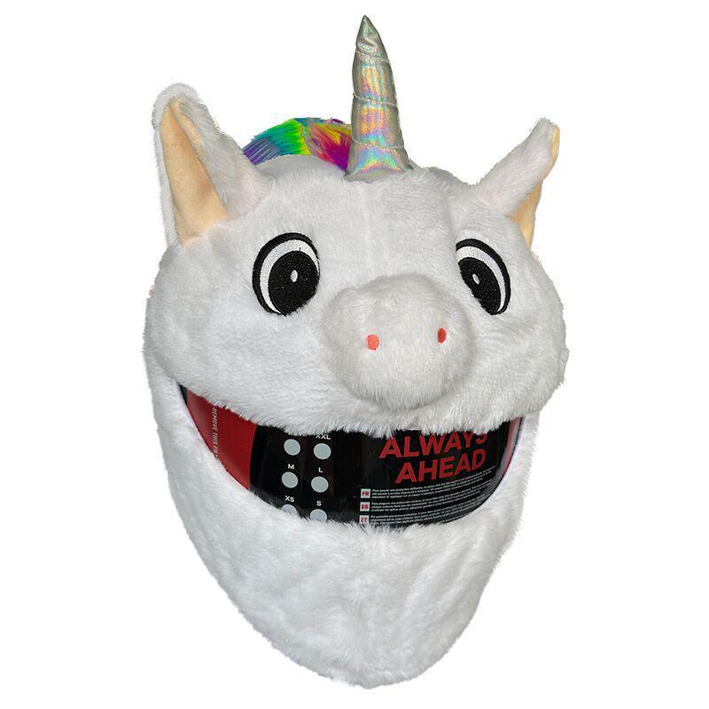 Green Flying Dragon Plush Cartoon Motorcycle Helmet Cover - Dragon Head Personality Accessories