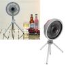 Camping Fan with Tripod 3 In 1 3 Speeds Oscillating Portable Standing Outdoor Fan with Light and Phone  R for Tent Fishing Picnic