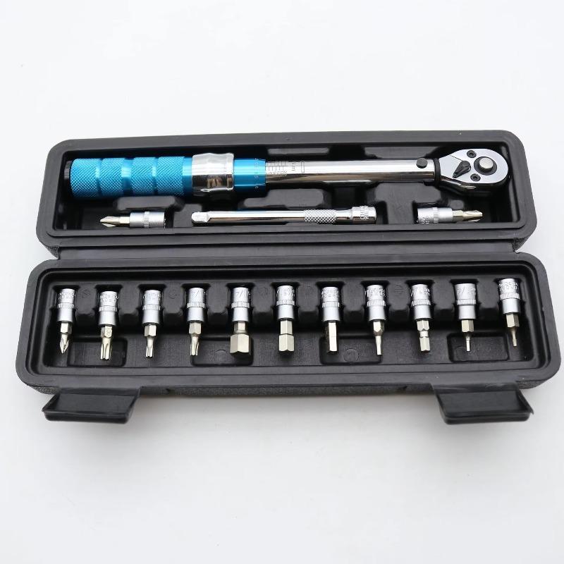 Adjustable Torque Wrench Set, High Precision Preset Torque Wrench for Automotive Spark Plug Repair,Torque Range Adjustable Tool