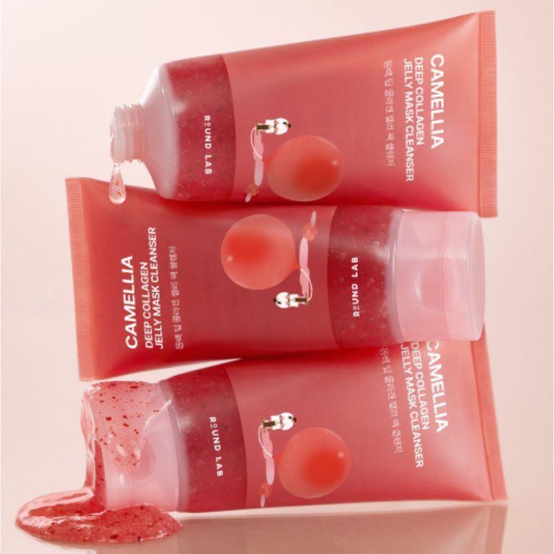 ROUND LAB Camellia Deep Collagen Jelly Pack Cleanser 150ml