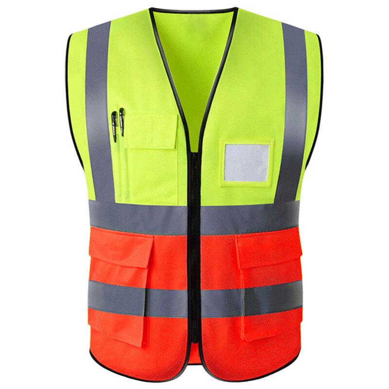 Multi-Pocket Reflective Safety Vest