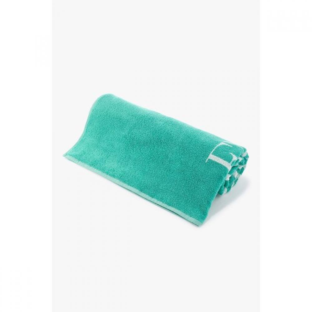 Emporio Armani Men Logo Print Beach Towel 0816124001 Single option