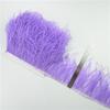 1Meter/Lot 10-15Cm Ostrich Feather Fringe Trim For Crafts Plumas Ribbon For Needlework And Handicrafts Feather Dress Accessories