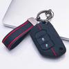 Silicone Key Fob Cover with Keychain for Jeep Wrangler JL Gladiator JT 2018-2025, for Your Key, Protective Accessory, Key Fob Protection