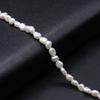 1String, Luxury Natural Freshwater Pearls, 2-3mm, White Irregular Pearl Beads for Jewelry Making DIY Crafts, Wedding Gift for Women, 36cm