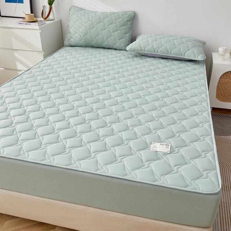 2024 Skin-Friendly Waterproof and Anti-Slip Cotton Mattress Protector
