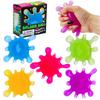 Schylling Needoh Splash Ball Sensory Fidget Cube Stress Relief Squishy Cube Antianxiety Squeeze Object For Focus Adhd Population