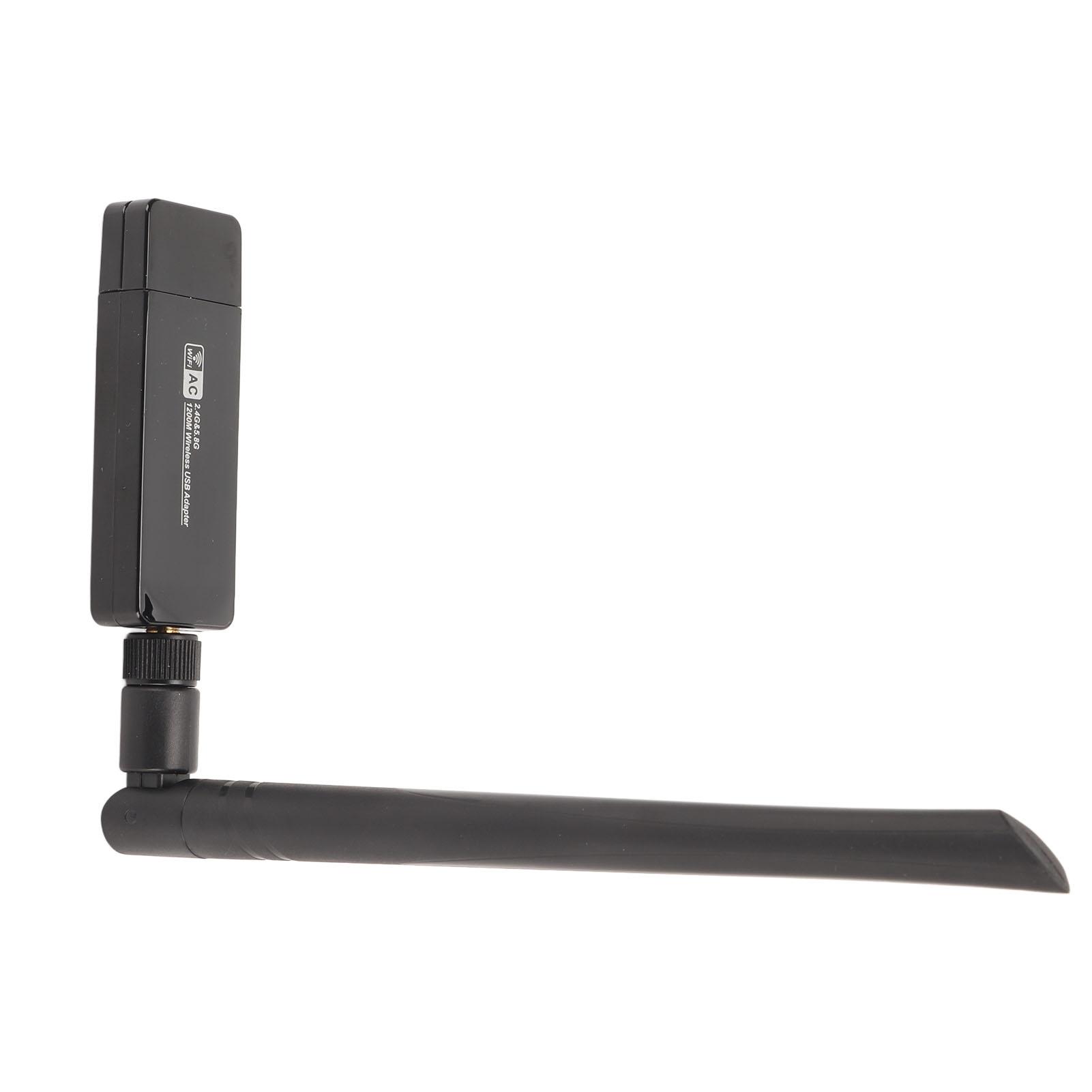 

Wireless Network Card W50L 5DB RTL8812AU 1200M Dual Band USB 3.0 Interface WiFi Adapter for Android for Win