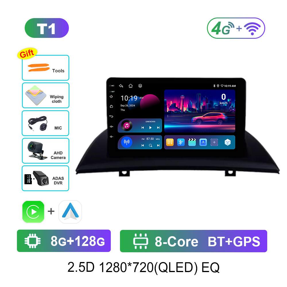 Bluetooth Android OS WiFi for BMW X3 E83 2004 - 2012 Car Radio Multimedia Player DSP Stereo GPS 4G Split Screen Cooling Fan