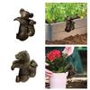 Plant Pot Decor Cute Flower Pot Pendant Ornament for Outdoor Patio Yard