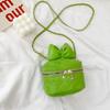 2025 Summer New Candy Color Children's Shoulder Bag Casual Versatile Travel Messenger Bag Girls Makeup Storage Bag