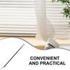 Drapery Pull Rod Curtain Pull Wand Aluminum Alloy Plastic Manual Opener Lightweight Sturdy Ergonomic Design for All Curtain