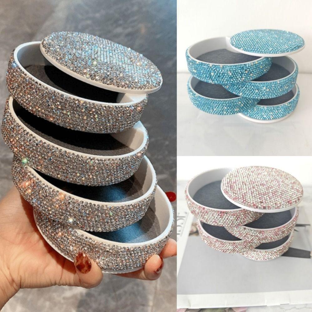 Ohrringhalter Drehbar Schmuckaufbewahrungsbox Strass Ring Armband Aufbewahrung Damen