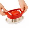 Tomato Slicer and Egg Cutter Salad Maker with Safety Holder Stainless Steel Sharp Blade Vegetable Salad Maker with Safety Holder