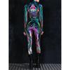 3D-Digitaldruck Bühnenkostüme für Erwachsene, Halloween-Events, Karneval, Mottoparty, Cosplay-Outfit, Pretend Game-Overall