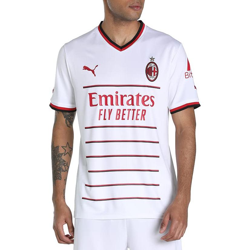 PUMA Soccer Jerseys Men's White Moderate Straight Fit 765834-02