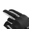Komine GK-2603 Protective 3 Fingerless Mesh Gloves for Motorcycles Black Red S