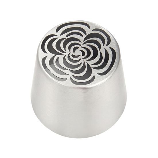Oversized Russian Piping Tip Set Decorative Marshmallow Nozzle Stainless Steel Flower Nozzles for DIY Baking 3D Bouquets Roses And Patterns Decoration