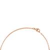 Hermes Mini Pop H Necklace Pendant Bubble Green Women Necklace Rose-Gold H147992FO17